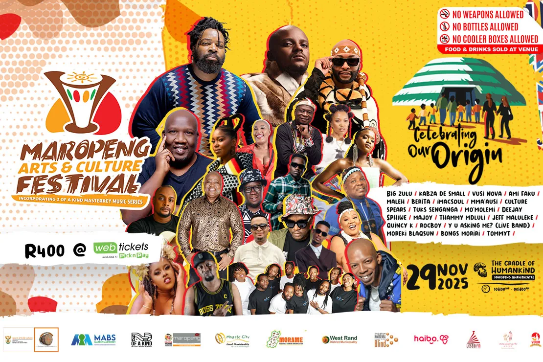 Festival line-up poster