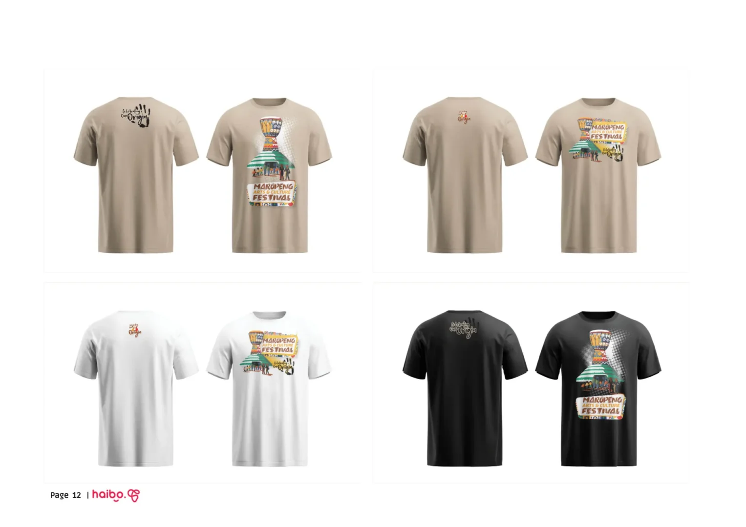 Festival T-shirt range