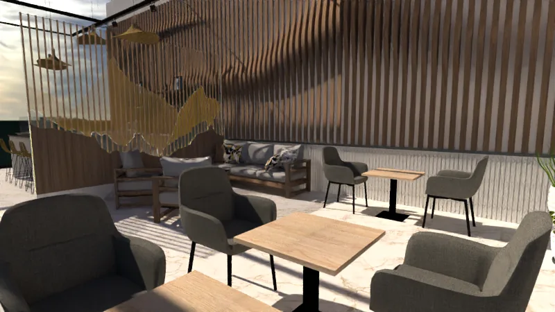 Afrikanos Café: Interior Concept