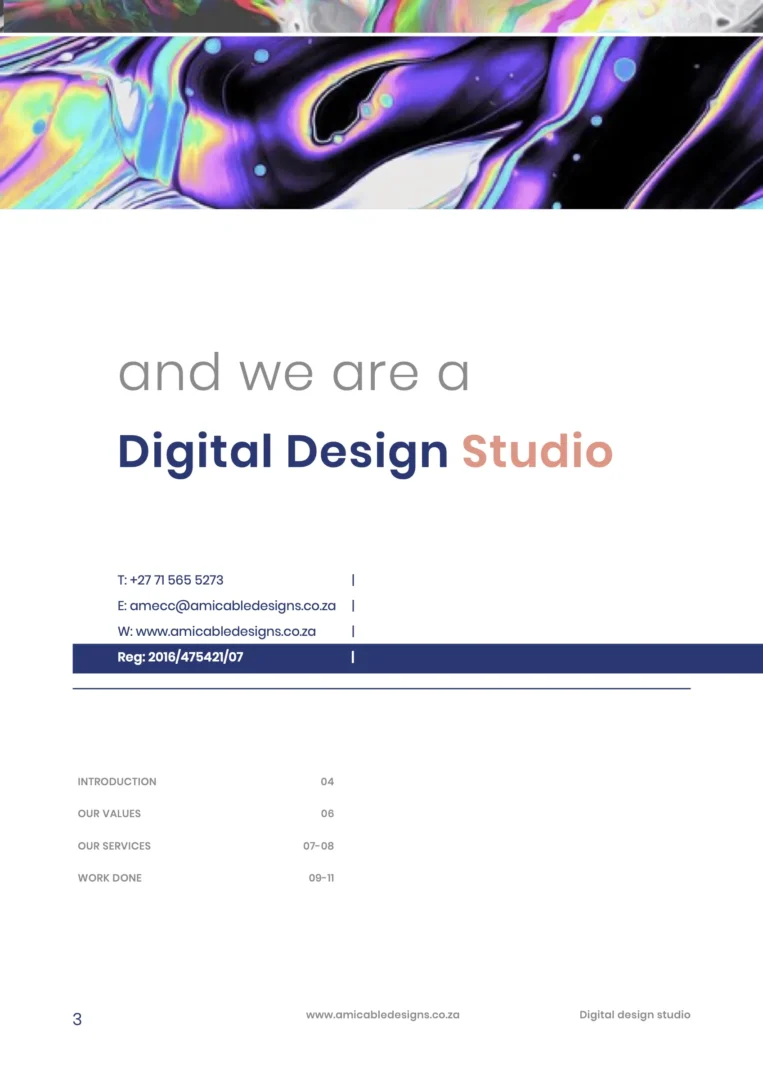 A digital design studio
