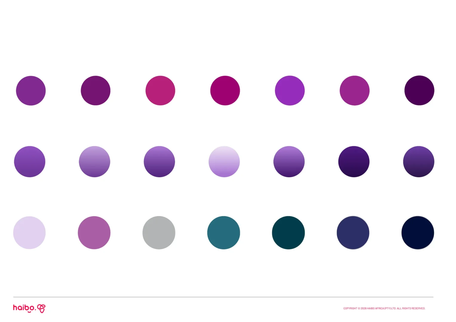 Colour palette