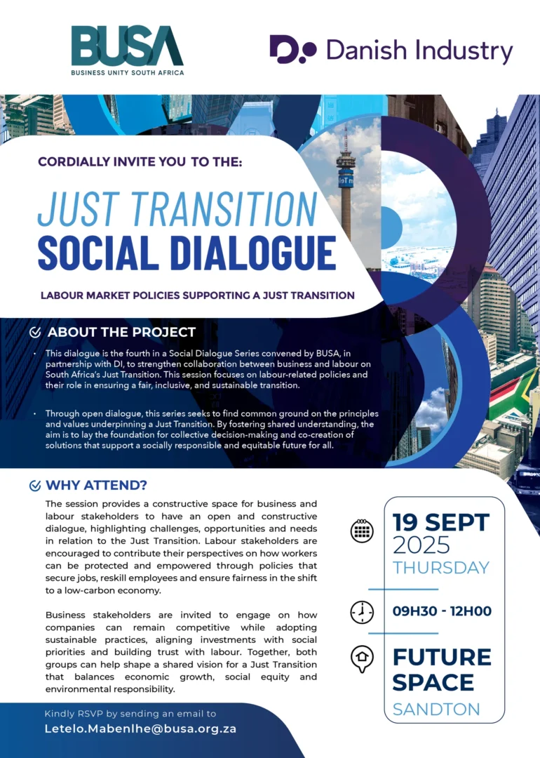 Just Transition Social Dialogue invitation