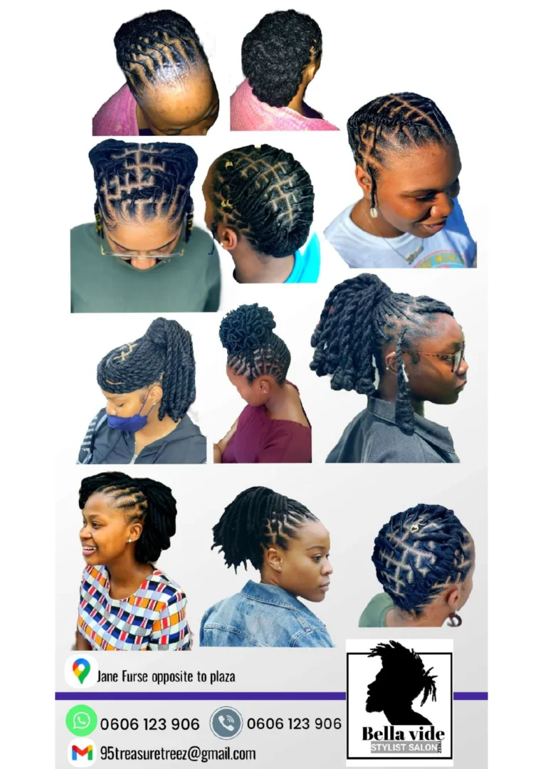 Bella Vide hair salon flyer