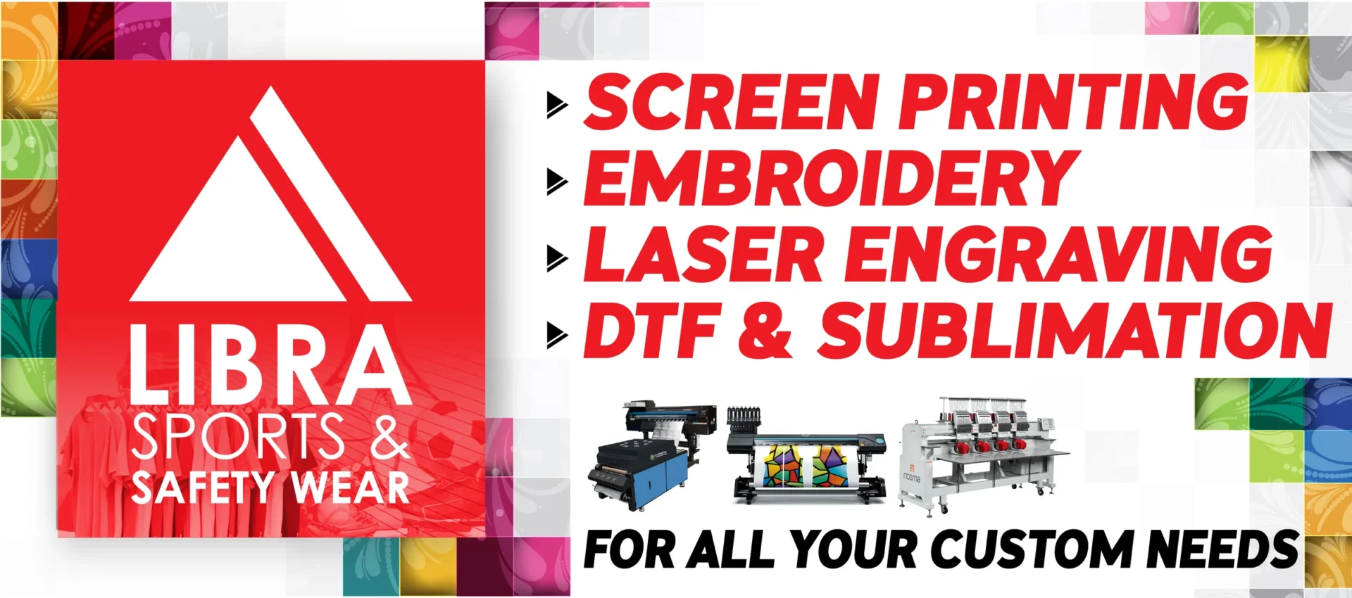 Libra Sports & Safety Wear banner