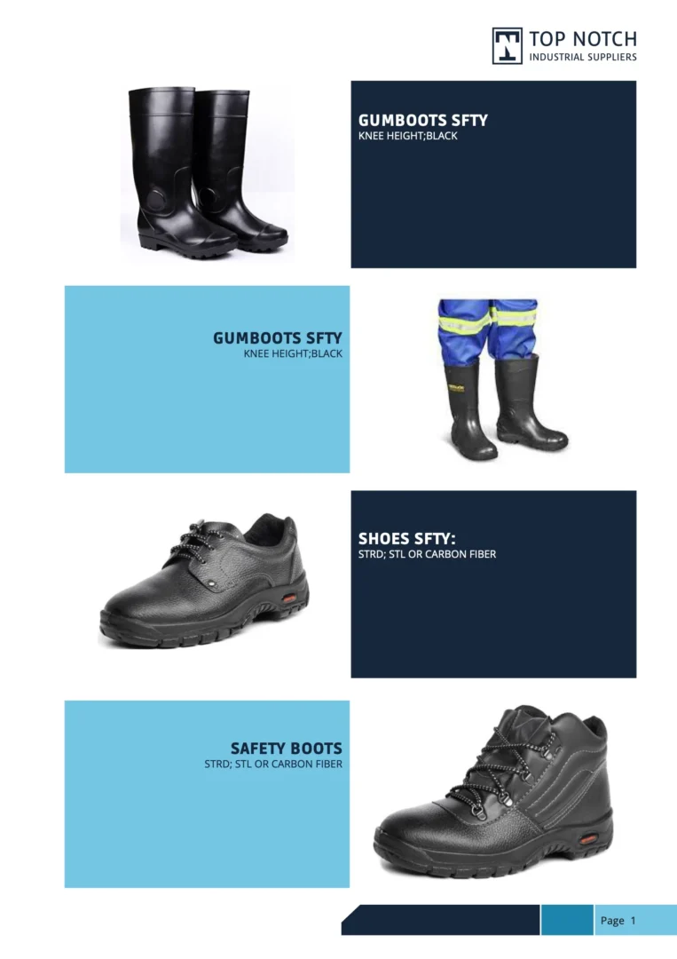 Top Notch: footwear