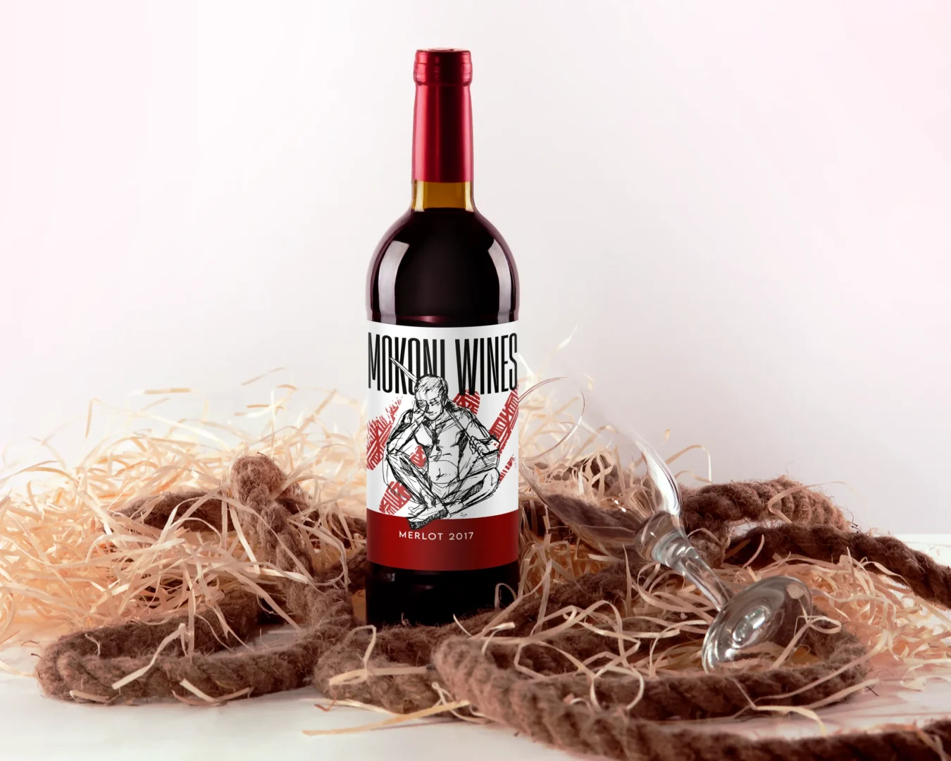 Mokoni Wines label