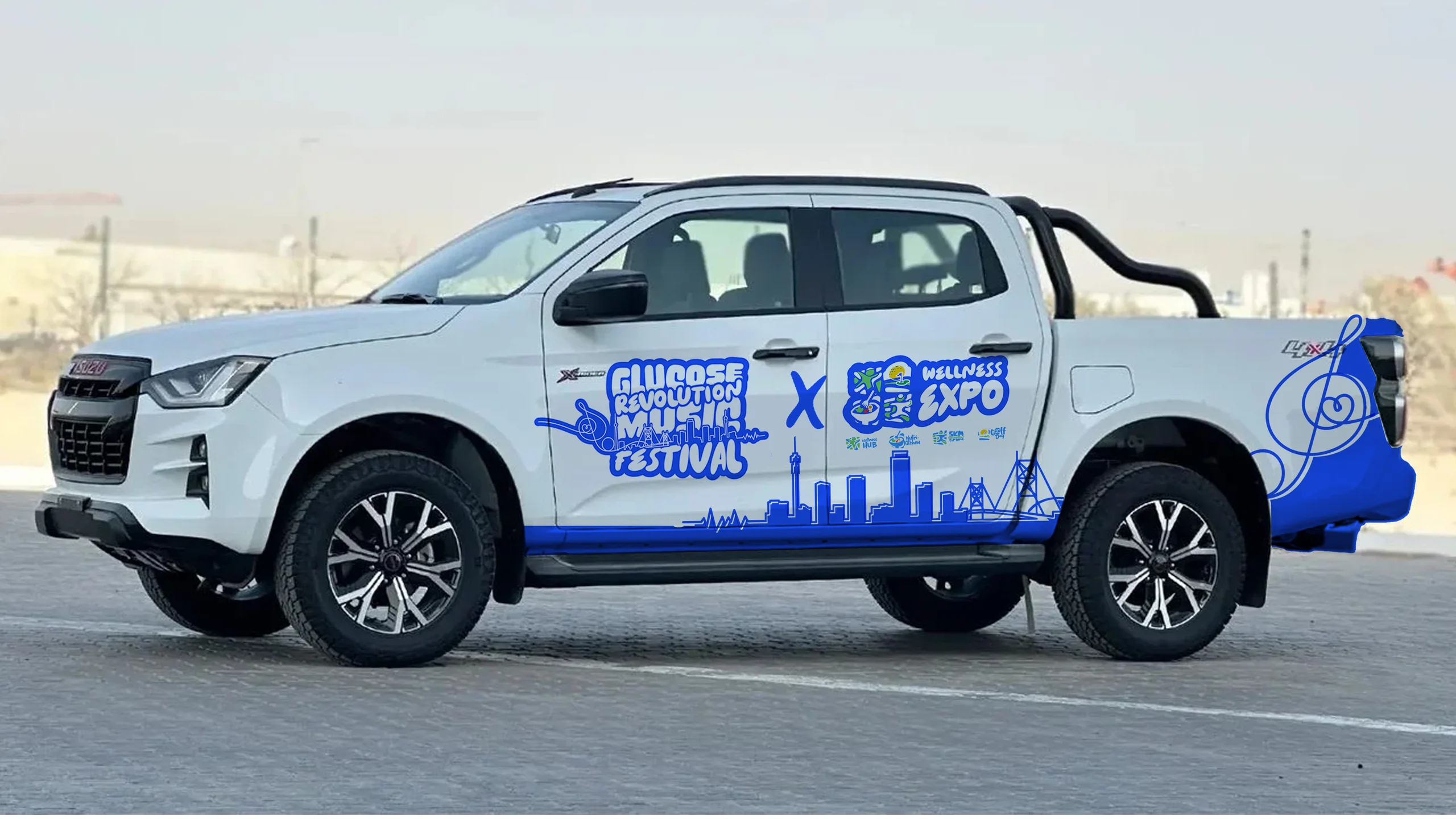 Glucose Revolution: vehicle wrap