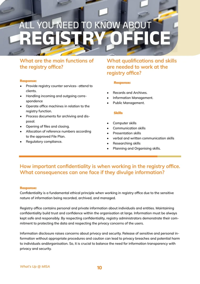 All you need to know about the registry office