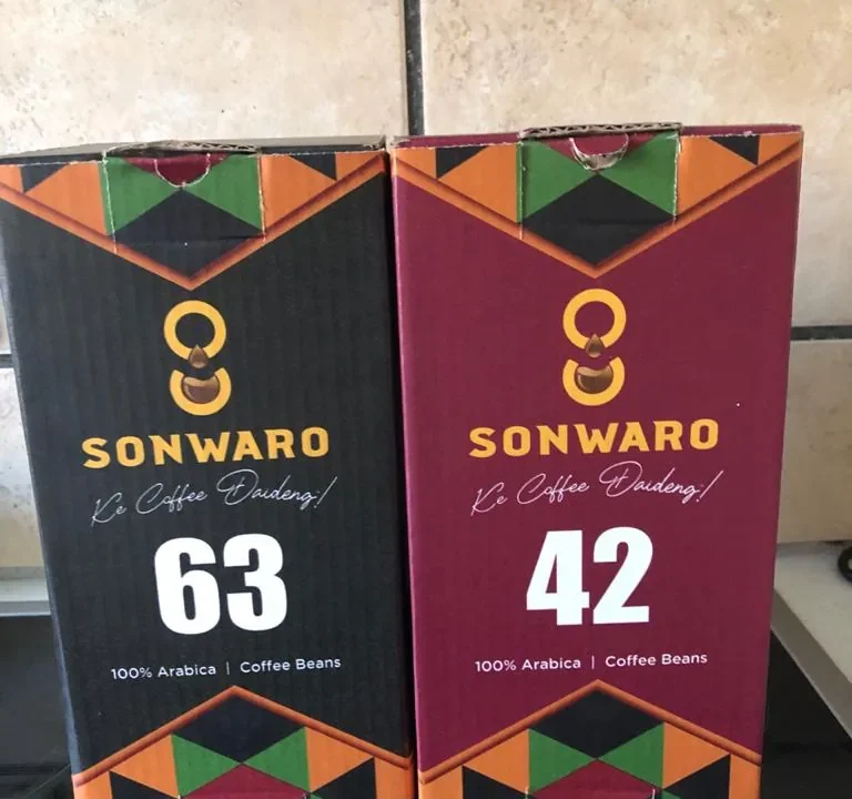 63 and 42 blend gift boxes, printed