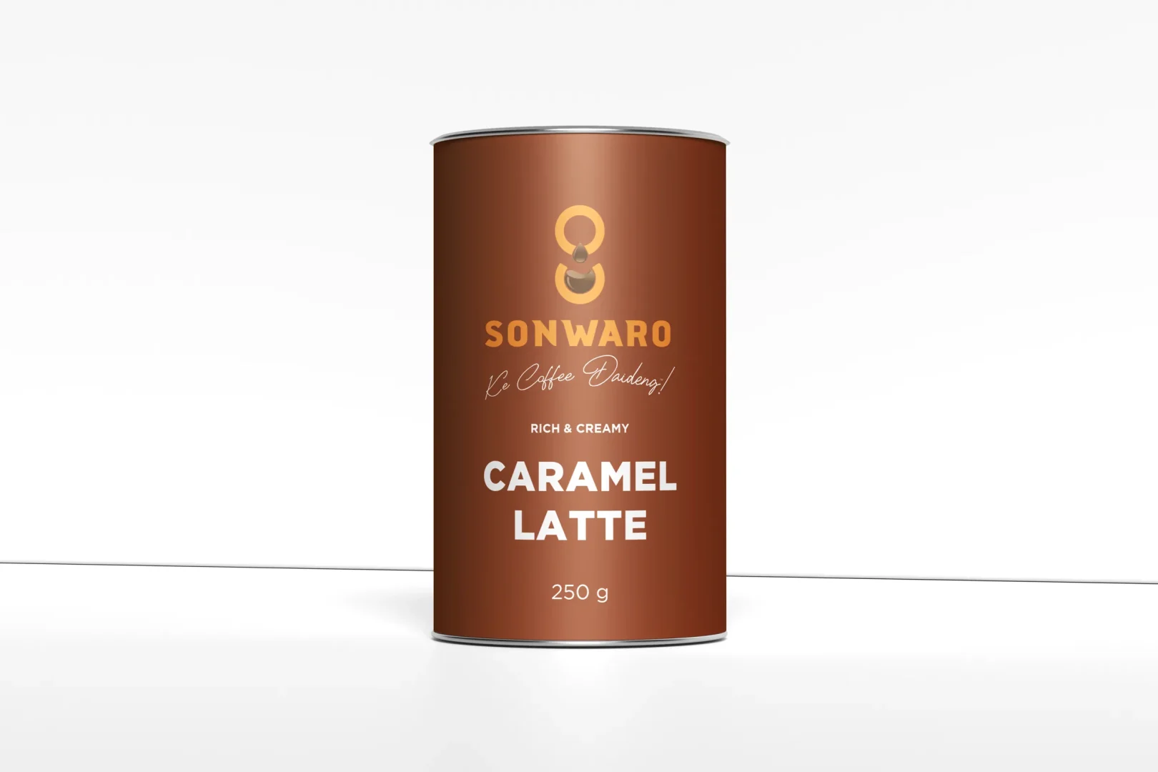 Caramel Latte tin